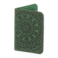 Обкладинка для ID картки "Сонечко", зелена