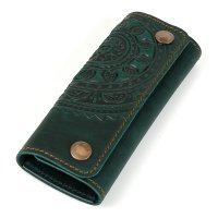 Ключниця "Сонечко", темно-зелена