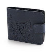 Гаманець малий "Котик", темно-синій