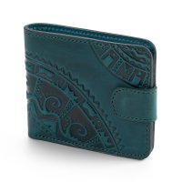 Гаманець малий "Півкола", бірюза