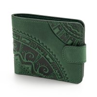 Гаманець малий "Півкола", зелений