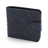 Гаманець малий "Півкола", темно-синій