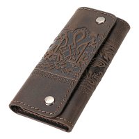 Ключниця "Тризуб - калина", темно-коричневий