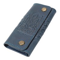 Ключниця "Тризуб - калина", темно-синій