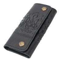 Ключниця "Тризуб - калина", чорний