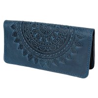 Гаманець довгий "Сонечко", темно-синій
