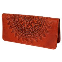 Гаманець довгий "Сонечко", червоний