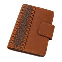 Обкладинка для документів "Вишивка", рудий