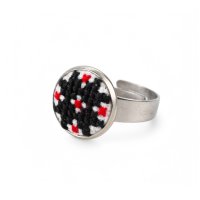 Вишита каблучка – Орнамент 019