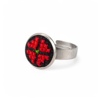 Вишита каблучка – Орнамент 022