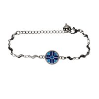 Вишитий браслет (1.2 см) – Орнамент 012