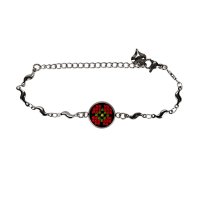 Вишитий браслет (1.2 см) – Орнамент 016