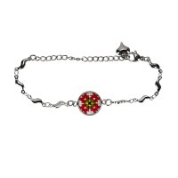 Вишитий браслет (1.2 см) – Орнамент 007