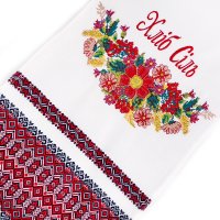Рушник обрядовий Едельвіка "Хліб-сіль" (33см х 185см)