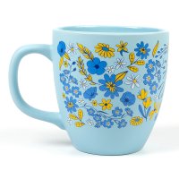 Чашка Amazing Ukraine, голубая 440 мл