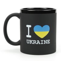 Горнятко "I Love Ukraine" (софттач) 340 мл