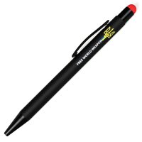 Ручка "Тризуб - Free world weapon", з червоним стилусом
