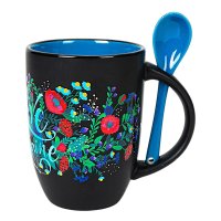 Чашка Love Ukraine блакитна, 380 мл