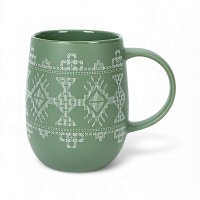 Чашка Орнамент білий, 350 мл