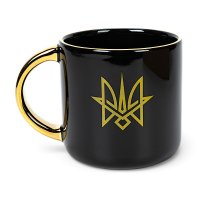 Чашка Тризуб золотий, 350 мл
