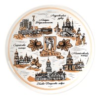 Магніт - Карта України. Тарілочка, кераміка