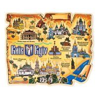 Магніт - Карта (пам'ятки Києва)