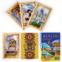 Карти гральні "Сектори", 54 карти