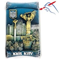 Полікерамічний магніт "Майдан Незалежності", свиток, патина