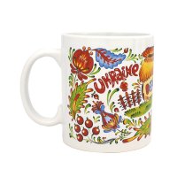 Чашка Петриковская роспись, 300 мл