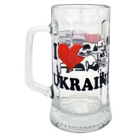 Келих - Я люблю Україну, 330 мл