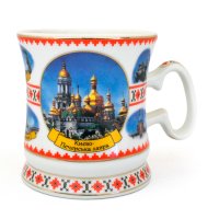 Чашка керамическая - Киево-Печерская Лавра (вышиванка), 300 мл
