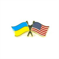 Значок "Прапор Україна-США"