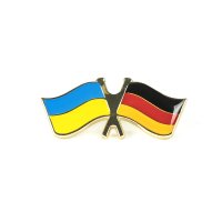 Значок "Флаг Украина-Германия"