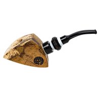 Люлька для куріння ручної роботи «Камінь степу», акація