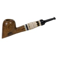 Люлька для куріння ручної роботи «Старий дуб», морений дуб