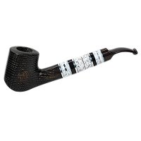 Люлька для куріння ручної роботи «Темний гетьман», морений дуб