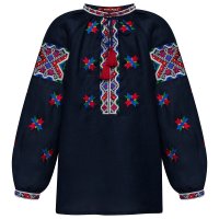 Вишиванка для дівчинки Фолк Мода (7702) 110