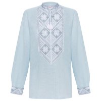 Вишиванка чоловіча Колос - Яблуневий цвіт 42