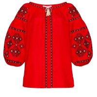 Вишиванка жіноча Слобожанка - Світодара (червоний) 42