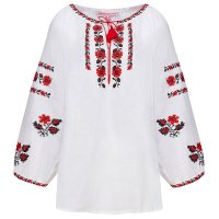 Вишиванка жіноча Слобожанка - Орина (білий) 42