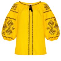 Вишиванка жіноча Слобожанка - Світодара (жовтий) 42
