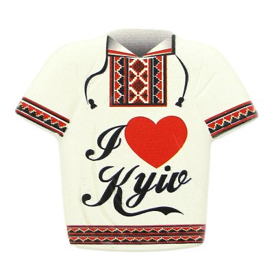 Магніт - Футболка I love Kyiv