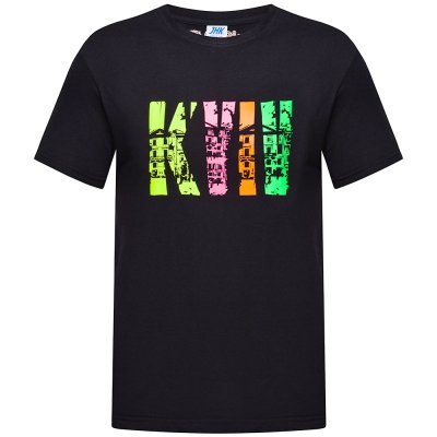 Футболка чоловіча Kyiv кольоровий,  чорна XL