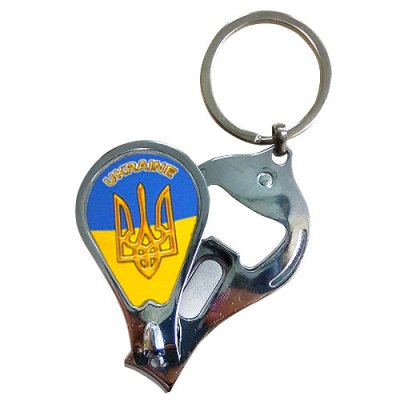 Брелок металевий (кусачки-відкривачка) - Герб