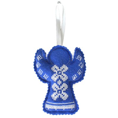 Ялинкова іграшка Янгол (синій) Ялинкова іграшка Янгол (синій)