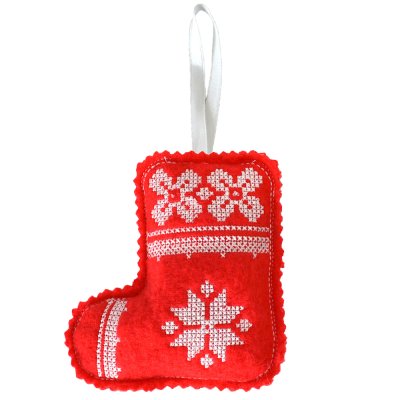 Ялинкова іграшка Чобіток (червоний) Ялинкова іграшка Чобіток (червоний)