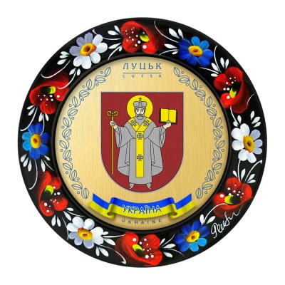 МАГНІТ - ЛУЦЬК ГЕРБ ЗОЛОТО (МД-01-020-980) МАГНІТ - ЛУЦЬК ГЕРБ ЗОЛОТО (МД-01-020-980)