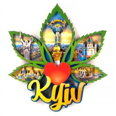 Магніт - Колаж Каштан