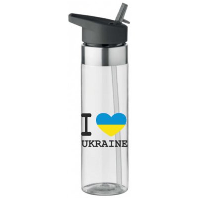Бутылка пластиковая I love Ukraine 650 мл