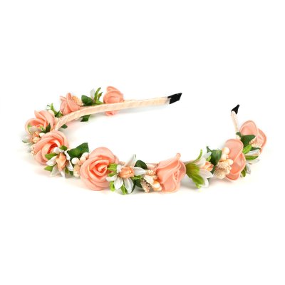 Обруч однорядний, персиковий